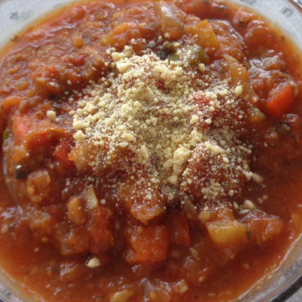 Tomato Veggie Sauce with Pumpkin from My Kitchen Wand