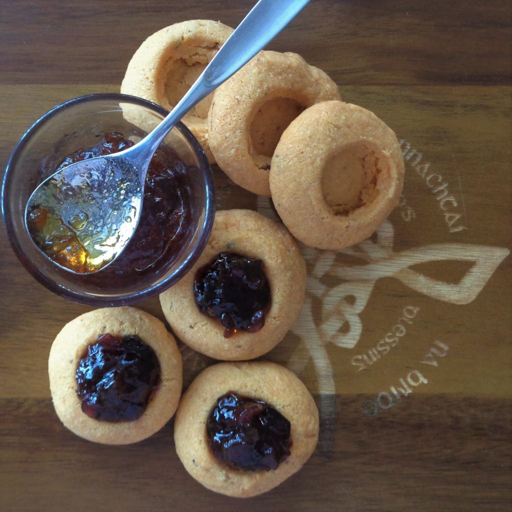 Savoury Thumbprint Cookies from My Kitchen Wand