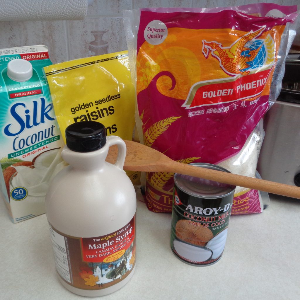 Coconut Milk & Raisin Slow Cooker Rice Pudding from My Kitchen Wand