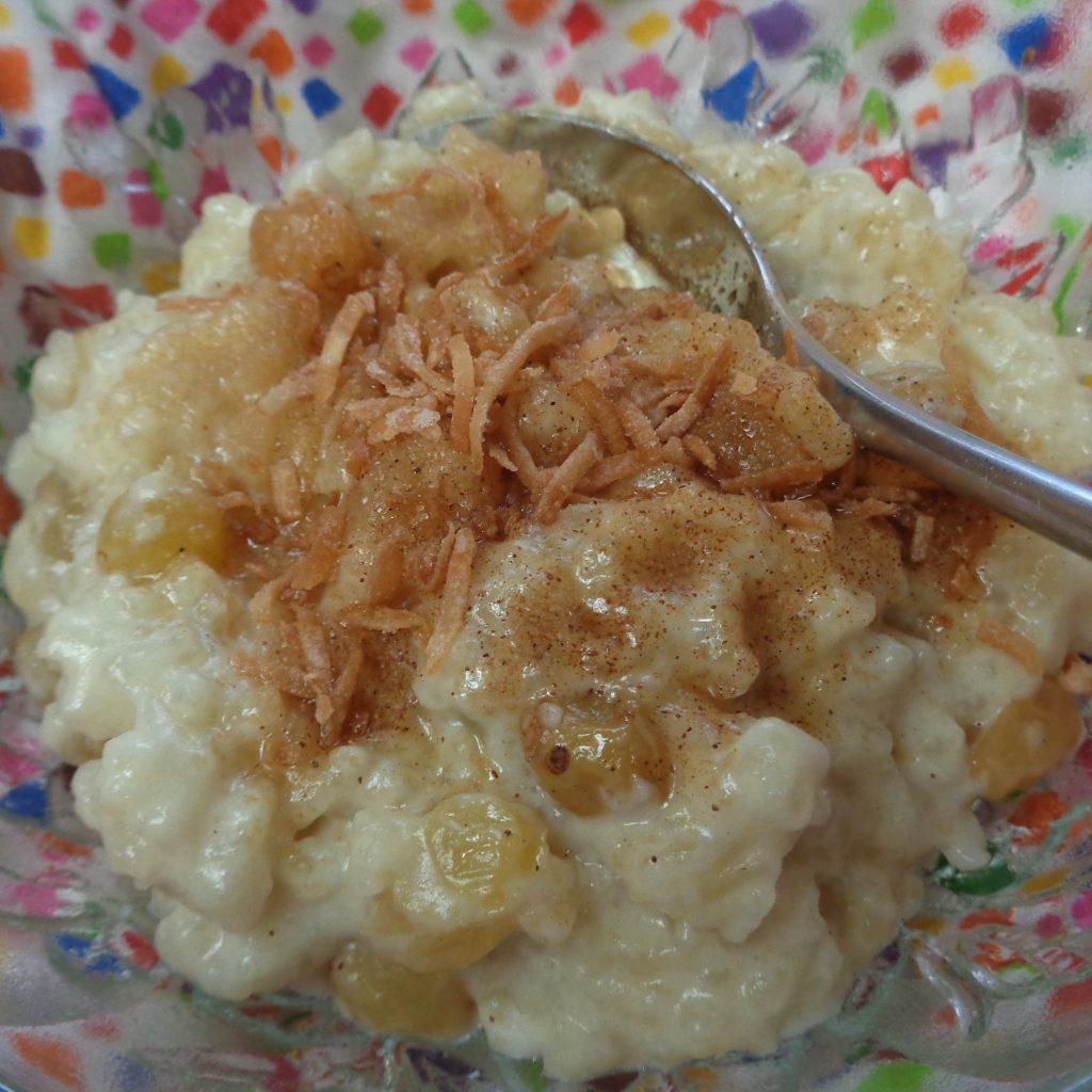 Coconut Milk & Raisin Slow Cooker Rice Pudding from My Kitchen Wand