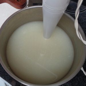 Cauliflower Cream of Wheat Soup from My Kitchen Wand
