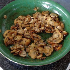 Mushroom Linguini from My Kitchen Wand