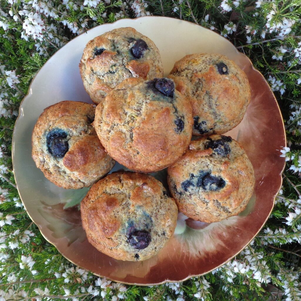 Blueberry Muffins from My Kitchen Wand