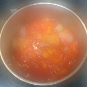 Tomato Soup with Bell Peppers from My Kitchen Wand