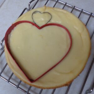 Valentine Cheesecake for Two from My Kitchen Wand