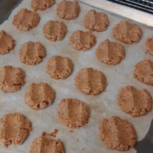 Keto Peanut Butter Cookies from My Kitchen Wand