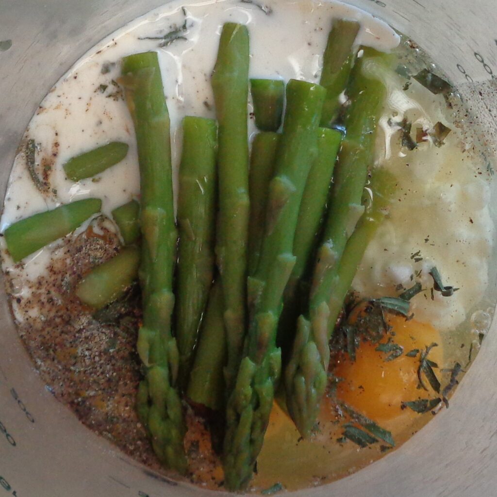 Spring Asparagus Frittata from My Kitchen Wand