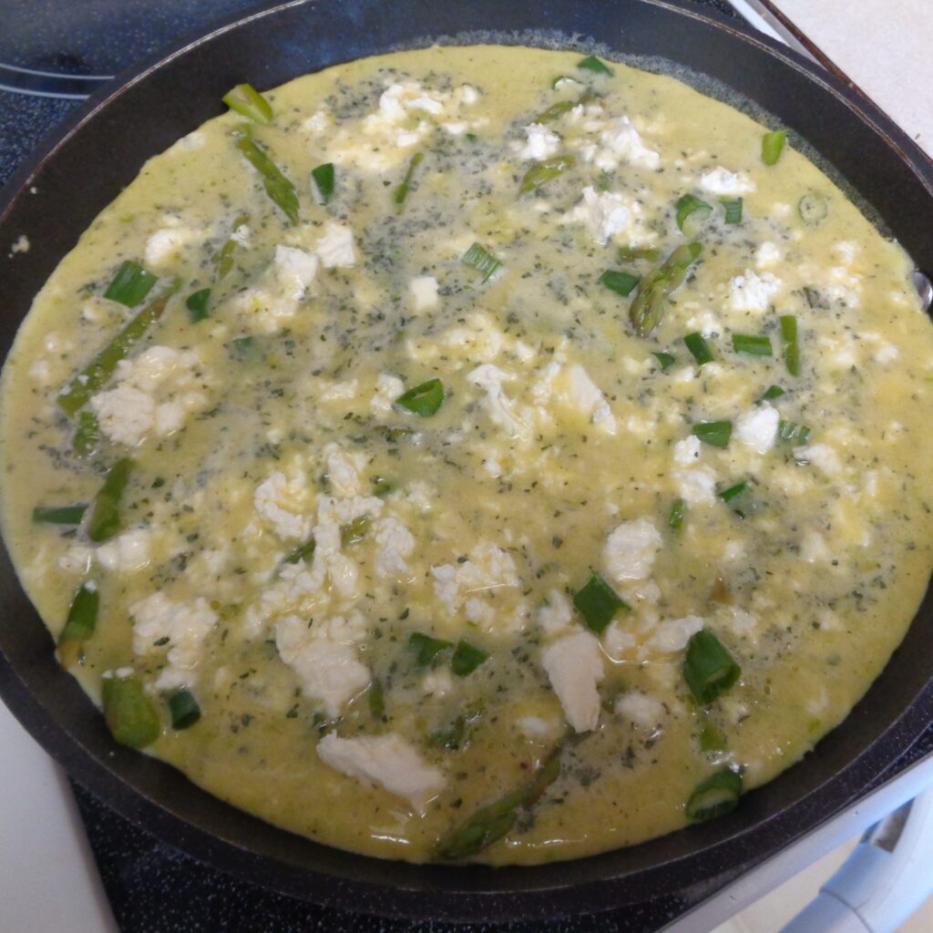Spring Asparagus Frittata from My Kitchen Wand