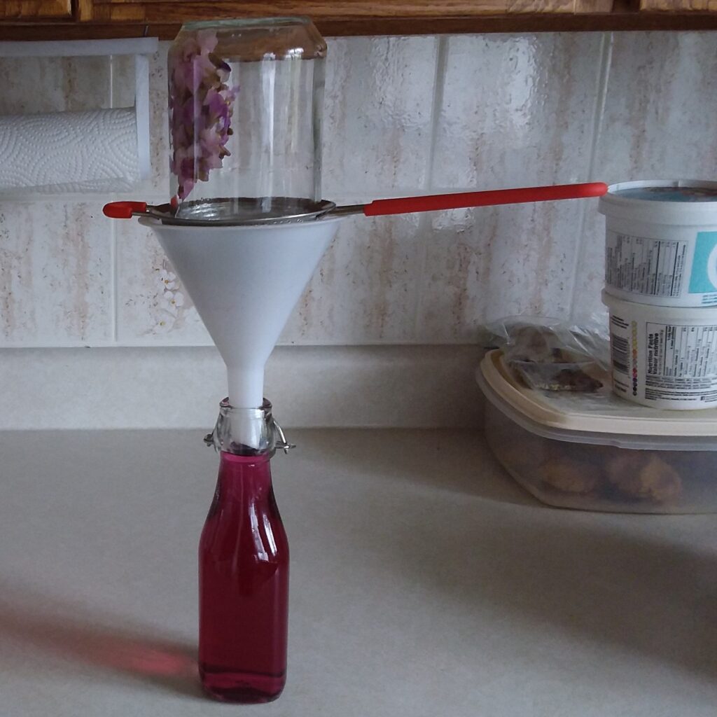 Infusing Floral Vinegars from My Kitchen Wand