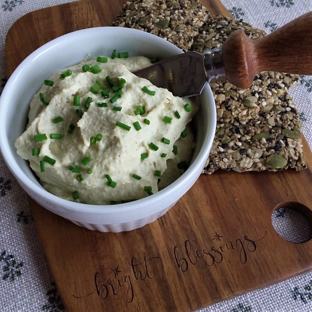 Cashew, Garlic & Chive Spread from My Kitchen Wand