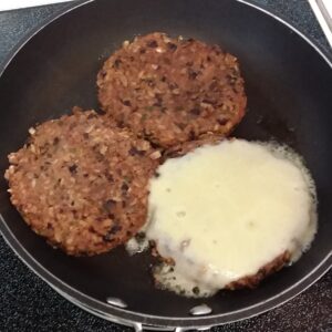 Purslane and Mushroom Bean Burgers from My Kitchen Wand